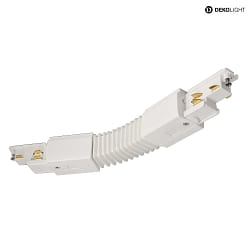 3-phase flex connector D LINE/DALI DALI controllable, adjustable, left-right, white