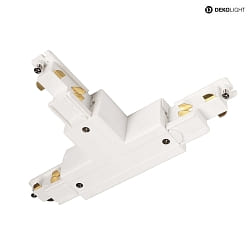 3-phase T-connector D LINE/DALI DALI controllable, codable, left-left-right, white