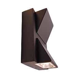 Luminaire mural dextrieur AGUDO II DOUBLE double IP54, anthrazit