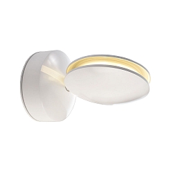 Lampada da parete e soffitto MAIA I IP65, chiaro, trasparente, Bianco dimmerabile