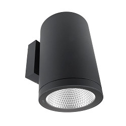 wall luminaire SHORELINE PRO ROUND 140 DOWN 1 flame, round, CCT Switch IP65, dark grey dimmable