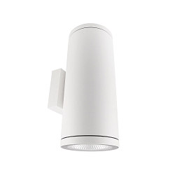 wall luminaire SHORELINE PRO ROUND 140 UP&DOWN 2 flames, round, CCT Switch IP65, white dimmable