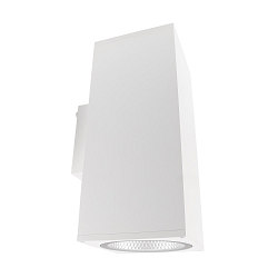 wall luminaire SHORELINE PRO SQUARE 140 UP&DOWN 2 flames, square, CCT Switch IP65, white dimmable