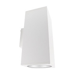 wall luminaire SHORELINE PRO SQUARE 140 UP&DOWN 2 flames, square, CCT Switch IP65, white dimmable