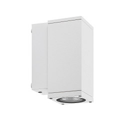 wall luminaire PRO SQUARE 70 DOWN 1 flame, square, CCT Switch IP65, white dimmable