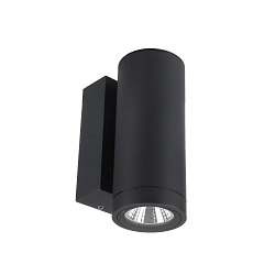 wall luminaire SHORELINE PRO ROUND 68 DOWN 1 flame, round, CCT Switch IP65, dark grey dimmable