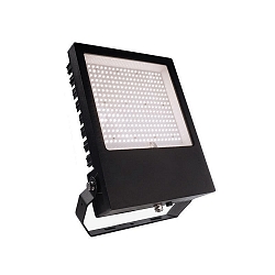 Outdoor LED Strahler ATIK, IP65 / IP44, 300W 5000K 38400lm 110, Symmetrisch, Alu Druckgu, Schwarz