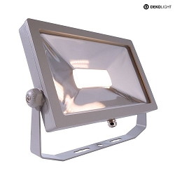 floodlight FLOOD SMD 50 swivelling, symmetrical IP65 / IP44, silver 