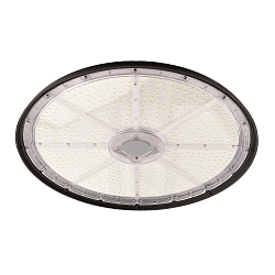 Proiettore industriale VEGA corrente costante IP65, verniciato a polvere, nero jet 