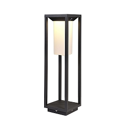 LED solar-Floor luminaire SAMAS SOLAR 500, IP54, incl. sensor + Akku, 2.2W 3000K, dark grey