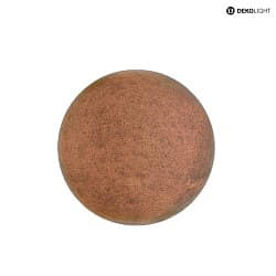 Decorative outdoor Ball luminaire DORADUS 25, Ø 25cm, IP65 / IP44, E27 max. 20W, plastic PE, beige