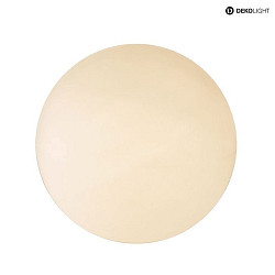 Sfera luminosa DORADUS 380MM con spina, resistente agli urti, resistenti all'aria di mare E27 IP65 / IP44, bianco dimmerabile