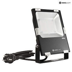 Projecteur RF SMART FLOOD RGB+CCT pivotant, CCT Switch, avec prise de courant, RGB, contrlable par ZigBee IP65/IP44
