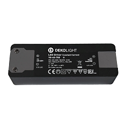 LED driver BASIC CC /00MA current constant, adjustable, switchable, dark grey, black