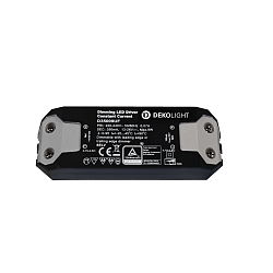 Alimentatore LED BASIC, DIM, CC, D35009UF/9W corrente costante, dimmerabile, Nero