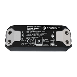 Unit dalimentation Led BASIC, DIM, CC, D350012UF/12W courant constant, dimmable, noir 