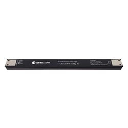 LED Netzgert LONG FLAT (CV, DC), 24V, 80-240W, dimmbar, IP20, schwarz