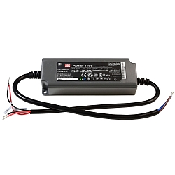 Alimentatore MEANWELL CV, PWM-60-24KN tensione costante, dimmerabile, Nero