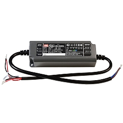 Alimentatore MEANWELL CV, PWM-120-24KN tensione costante, dimmerabile, Nero