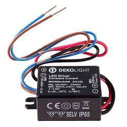 LED Netzgert MINI (CC, DC), 2-4W, 500mA, IP65, schwarz