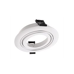 Zubehr fr MODULAR SYSTEM COB - Einbauring schwenkbar, Hhe 3cm, wei mattiert