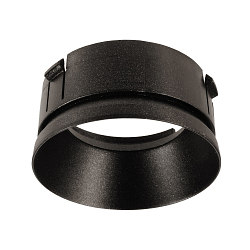 Reflektorring fr Serie KLARA / NIHAL MINI / RIGEL MINI / CAN,  5.7cm / L 2.8cm, Kunststoff, mechanisch, schwarz