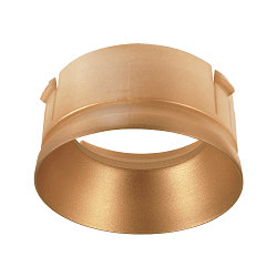 Reflektorring fr Serie KLARA / NIHAL MINI / RIGEL MINI / CAN,  5.7cm / L 2.8cm, Kunststoff, mechanisch, gold matt