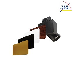 Side cover for series NIHAL, metal, 13cm, IP20, matt gold