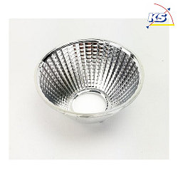 Reflektor fr Outdoor Serie COLT, Version 8W,  7cm / H 3.5cm, Kunststoff, Silber, 12