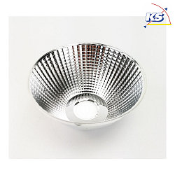 Reflektor fr Outdoor Serie COLT, Version 30W,  11cm / H 6.3cm, Kunststoff, Silber, 12
