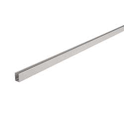 Profile for D FLEX LINE LED strip, 100cm, anodized aluminum, matt silver