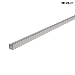 Profile for D FLEX LINE MINI LED strip, 100cm, anodized aluminum, matt silver