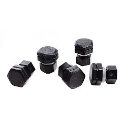 Valve de compensation pression/humidit� M5 lot de 5, noir 