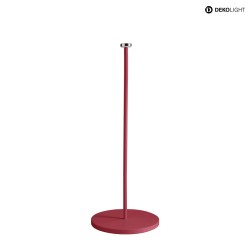 Standfuss fr Magnetleuchte MIRAM, 27cm, rot