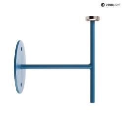Wandhalter fr Magnetleuchte MIRAM, B/H: 8,5cm/9,6cm, blau