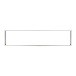 Zubehr fr LED Einlege-Panel 150 x 30cm - Aufbaurahmen, verkehrswei RAL 9016