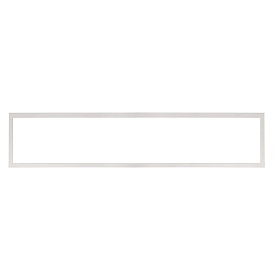 Zubehr fr LED Einlege-Panel 150 x 30cm - Einbaurahmen, verkehrswei RAL 9016