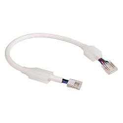 connecting cable 24V COB RGB SAUNA 4-pole, 3 channel, white
