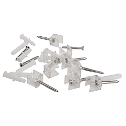 Clip di montaggio NEON OMNIFLEX MINI Set di 10, trasparente