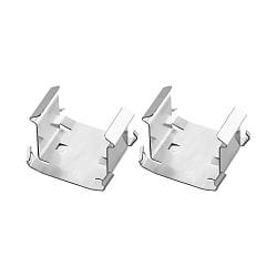 Support de montage SANOTRUNK UNIVERSAL  RIDI VLT / LITE-LICHT Q-STN / LUNUX Q-STN lot de 2, argent