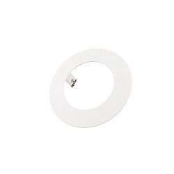 Bague de rduction 155/95MM rond, mcanique, version pour montage encastr, blanc trafic