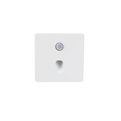 Abdeckung fr Wandeinbauleuchte ALWAID PRO MOTION, eckig, schmaler Lichtkegel, IP20