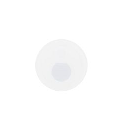 Abdeckung fr Wandeinbauleuchte ALWAID PRO, Glas, rund, Viereck Lichtkegel, IP20