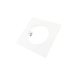 Bague de rduction 155/95MM mcanique, carr, version pour montage encastr, blanc clatant