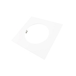 Bague de rduction 210/135MM mcanique, carr, version pour montage encastr, blanc clatant