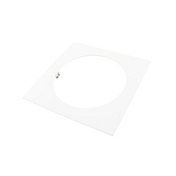 Bague de rduction 280/210MM mcanique, carr, version pour montage encastr, blanc clatant