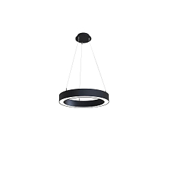 LED Pendelleuchte LAUTARO 600/80 DOWN PRISMA M3, 37W, IP20, DALI dimmbar, 2700K, schwarz