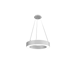 LED Pendelleuchte LAUTARO 600/100 DOWN OPAL M3, 37W, IP20, DALI dimmbar, 2700K, wei�