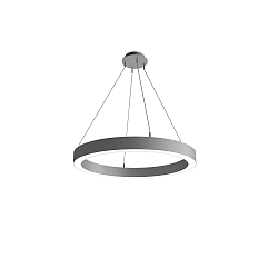 LED Pendelleuchte LAUTARO 900/80 UP/DOWN PRISMA M3, 84W, IP20, DALI dimmbar, 2700K, hellgrau