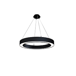 LED Pendelleuchte LAUTARO 900/100 DOWN OPAL M3, 59W, IP20, DALI dimmbar, 2700K, schwarz